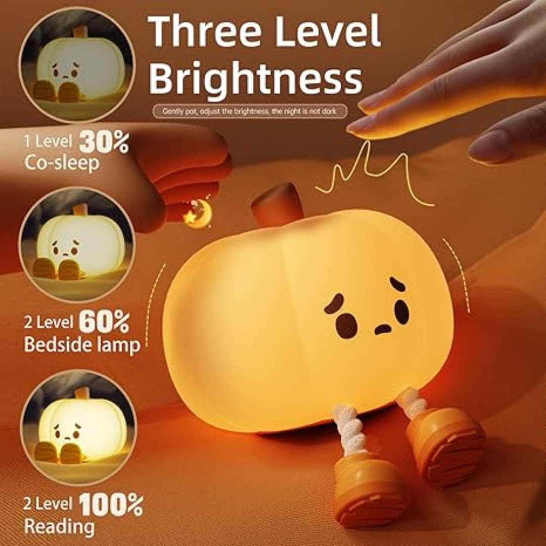 Cute Pumpkin Lamp.