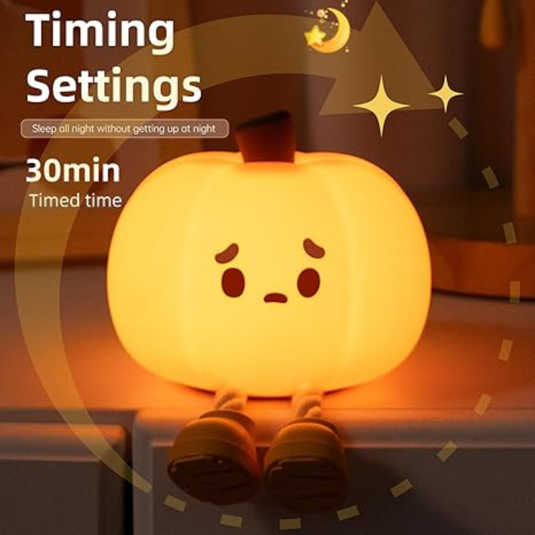 Cute Pumpkin Lamp.