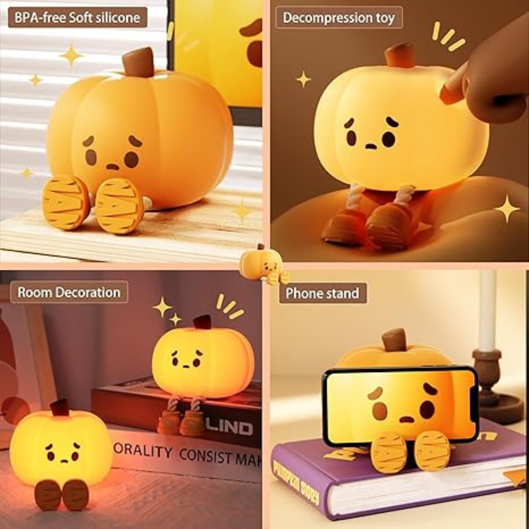 Cute Pumpkin Lamp.
