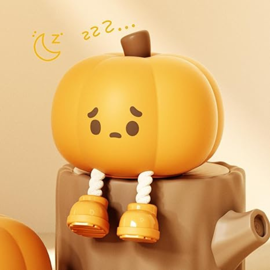 Cute Pumpkin Lamp.